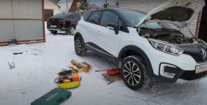 Renault Kaptur/Duster 2.0 F4R: замена ремня приводных механизмов, натяжителя и обводного ролика.