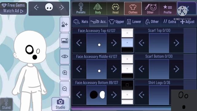 Making Roblox faces in gacha | pt.2 смотреть онлайн