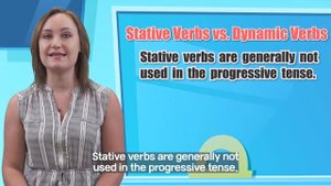 Verbs in English grammar grade 6 | Stative verbs vs. dynamic verbs