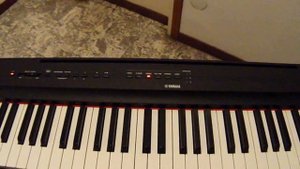 YAMAHA P125B digital piano