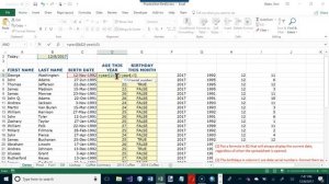 Excel 2016 Practice Test, File 2, Video 1 of 2