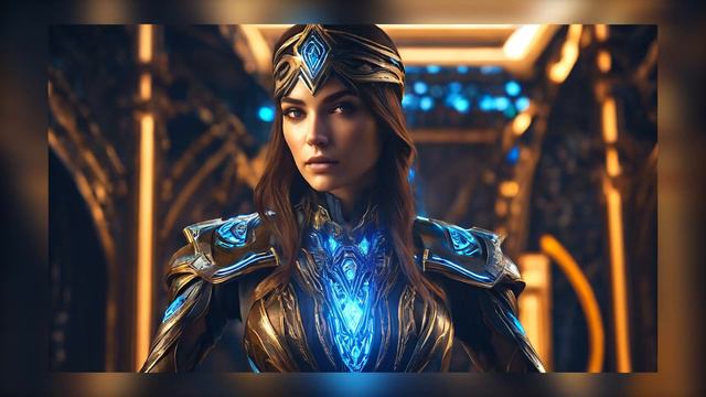 AI Created a Beautiful WARFRAME Game Female смотреть онлайн