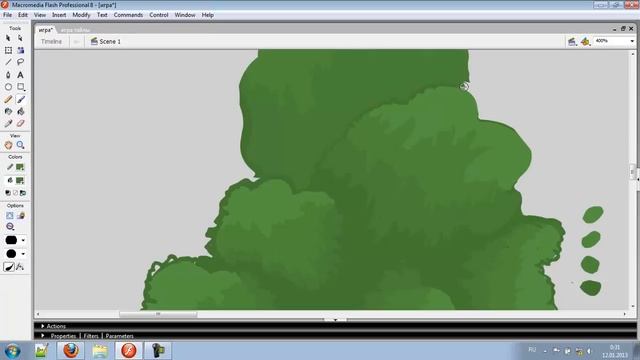 Как нарисовать листву дерева смотреть онлайн