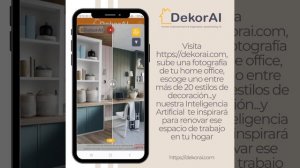 Demo DekorAI -  Redecorando tu Home Office