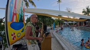 Микс с саксофоном - Мальдивы остров Sun Siyam Olhuveli - Саксофонист @Syntheticsax & Dj Troy