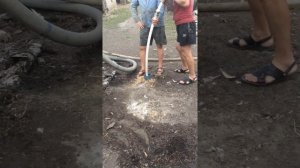 Промывка скважины от песка №2