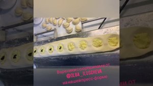 Пресс-форма для лепки вареников из нержавеющей стали. На превью Илон Маск