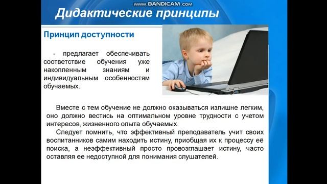 Основные дидактические принципы преподавания и их использование в обучении