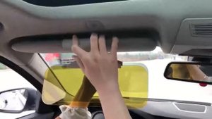 Антибликовый козырек для автомобиля