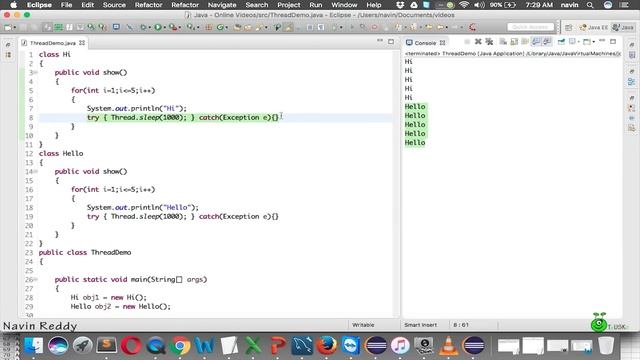 13.2 Multithreading in Java Practical