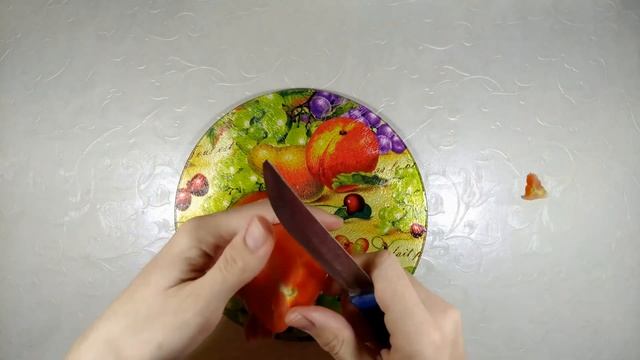 Салат из редиса, помидора и сладкого перца! смотреть онлайн