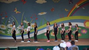 Танец 1 отряда детского лагеря "Космос"