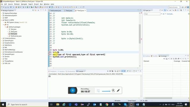 Free Online Training Session Java 19 | Java Tutorial in Hindi | Java Tutorial For Beginners смотреть онлайн