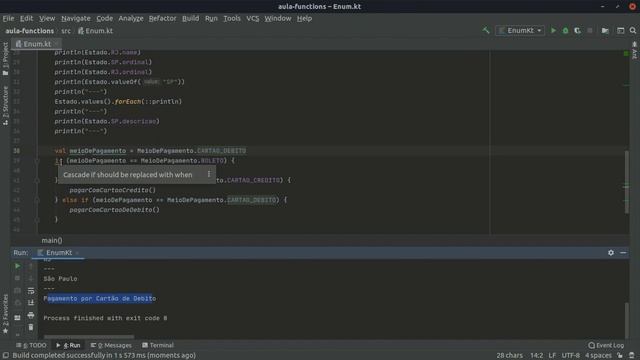 Kotlin - Enum, Interface e Herança | QUICK TIP смотреть онлайн