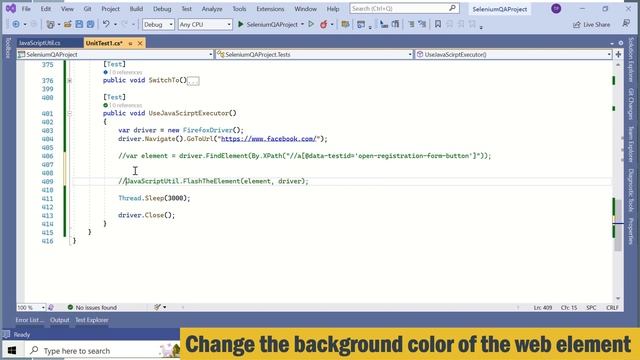 PART 12|JavaScriptExecutor in Selenium with C#|Tutorial and Practical Interview Question and Answer