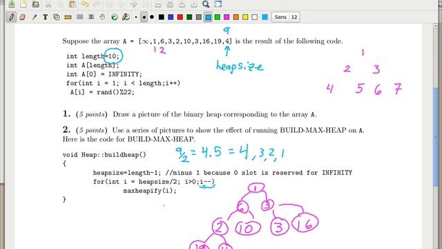 Build Max Heap смотреть онлайн