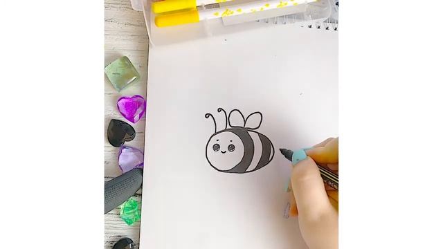 Как нарисовать Пчелу из Адопт Ми Роблокс Картинки Адопт Ми Легкие рисунки для срисовки смотреть онлайн