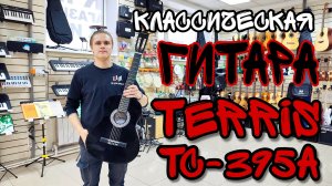 Классическая гитара Terris TC-395A BK 4/4 | обзор от MAJOR MUSIC