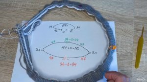 МК Вяжем пояс под резинку для брюк, шорт , юбок