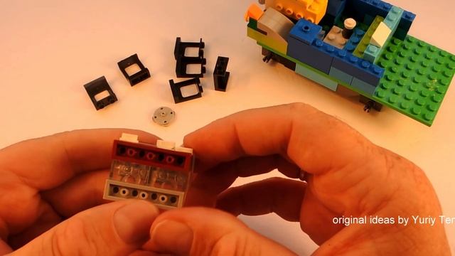 Lego MOC Bus Opel. How to build LEGO Classic 10696. Tutorial. Save Money & Space with Lego Classic.