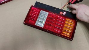 Светодиодные задние фонари для грузовых авто 12 v