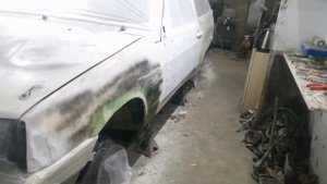 Делаю внешку Ваз 2108 на заднем приводе.