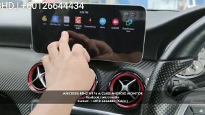 MERCEDES-BENZ W176 A-CLASS ANDROID MONITOR