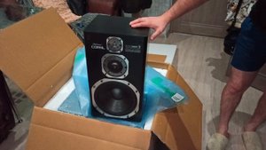 Распаковка акустики Coral DX-Three/II из Японии.