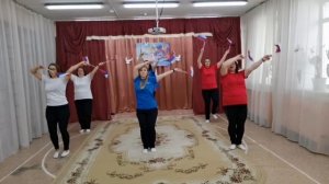 Флешмоб "Белый, синий, красный" к Дню Государственного флага Российской Федерации