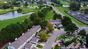 Гольф парк в США | Красивые виды с высоты 50 метров | Пенсионеры в Америке