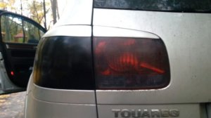 Переделка задних фонарей Туарега