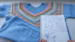 ?Летняя кофточка. СМЕЩЕННАЯ ЛИНИЯ РЕГЛАНА.  ????