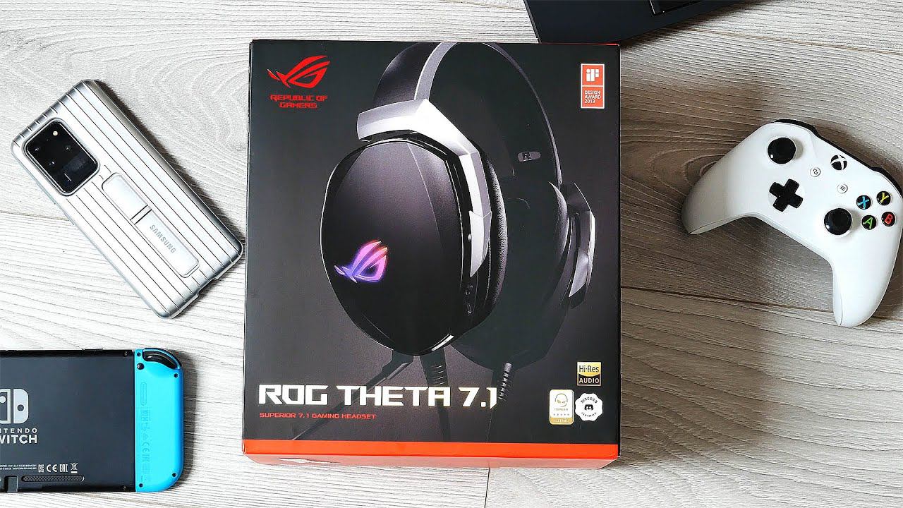 Обзор игровой гарнитуры ASUS ROG Theta 7.1