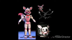 Funtime foxy = Mangle, доказательства по игре FnaF