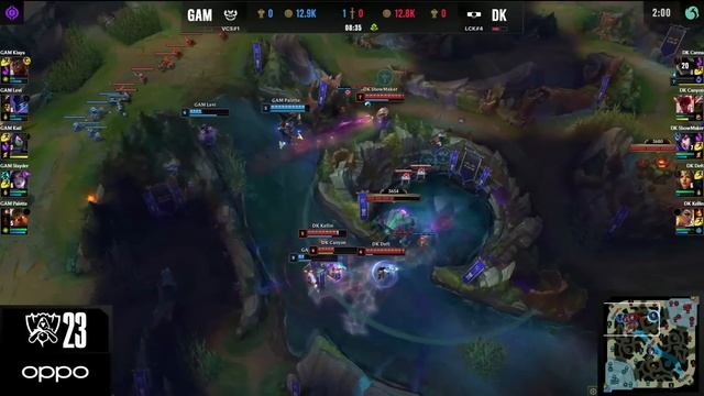 DK vs GAM Highlights ALL GAMES R4 Worlds Main Event 2023 Dplus KIA vs GAM Esports by Onivia смотреть онлайн