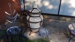 Овощи в тандыре Тандыр Семейный с датчиком температуры.
