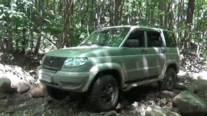 Уаз Патриот-18-серия.  Наташкины  водопады