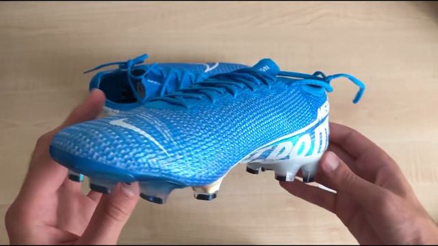Распаковка товар в наличии (Бутсы Nike Mercurial Vapor 13 Elite FG AQ4176-414) смотреть онлайн