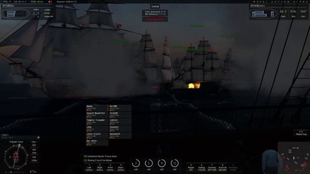 NAVAL ACTION Port Battle Aves Denmark-Norge vs Britain смотреть онлайн