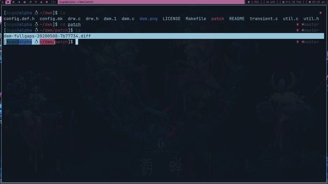 My dwm patch guide which suckless смотреть онлайн
