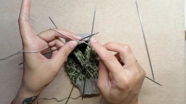 ЖАККАРДОВЫЕ НОСКИ. ПОДРОБНЫЙ МК.