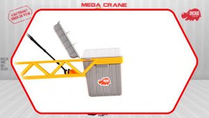 Mega Crane - подъемный кран ToyWay ru Dickie Toys Mega Crane 3462412