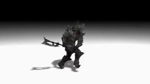 SKYRIM Orc 3D model Rigged + 271 animations (.c4d)