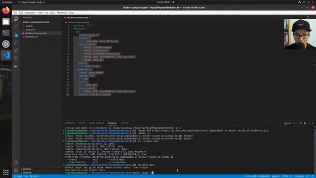 Hướng Dẫn Cài Đặt và Sử Dụng MySql, phpMyAdmin với Docker, VScode trên Ubuntu Linux OS смотреть онлайн