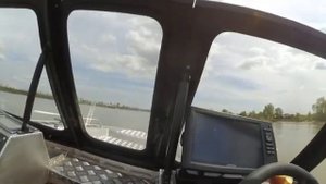 Лодка ТУМАН 510 второй выход.