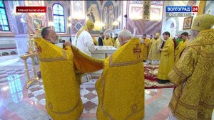 Патриарх Кирилл прибыл в Волгоград для освящения собора Александра Невского