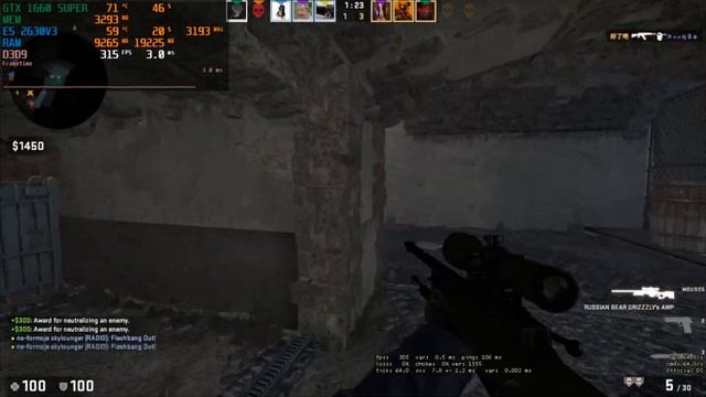 CS:GO : GTX 1660 SUPER + XEON 2630V3 (unlock) смотреть онлайн