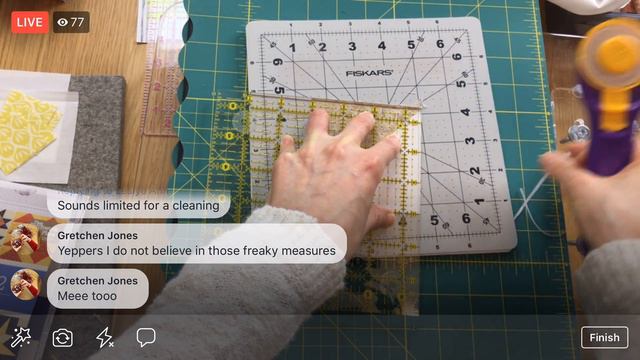Nancys Spool by Nancy Zieman - vid 1 - The Splendid Sampler 2 quilt along - LIVE sewing