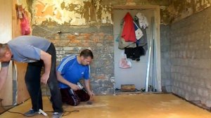 Ремонт старого дома. Ремонт ПОЛА Своими руками