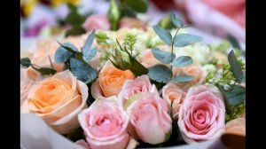 Красивые поздравления с днем рождения жене от мужа  - Музыкальная открытка